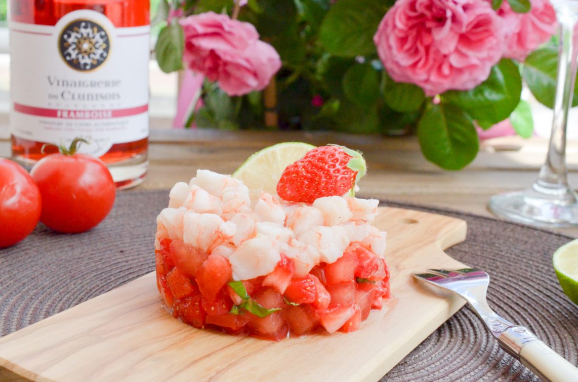 Tartare Gambas Fraises Vinaigre Framboise (4 Sur 16) Tartare Gambas Fraises Vinaigre Framboise (4 Sur 16)