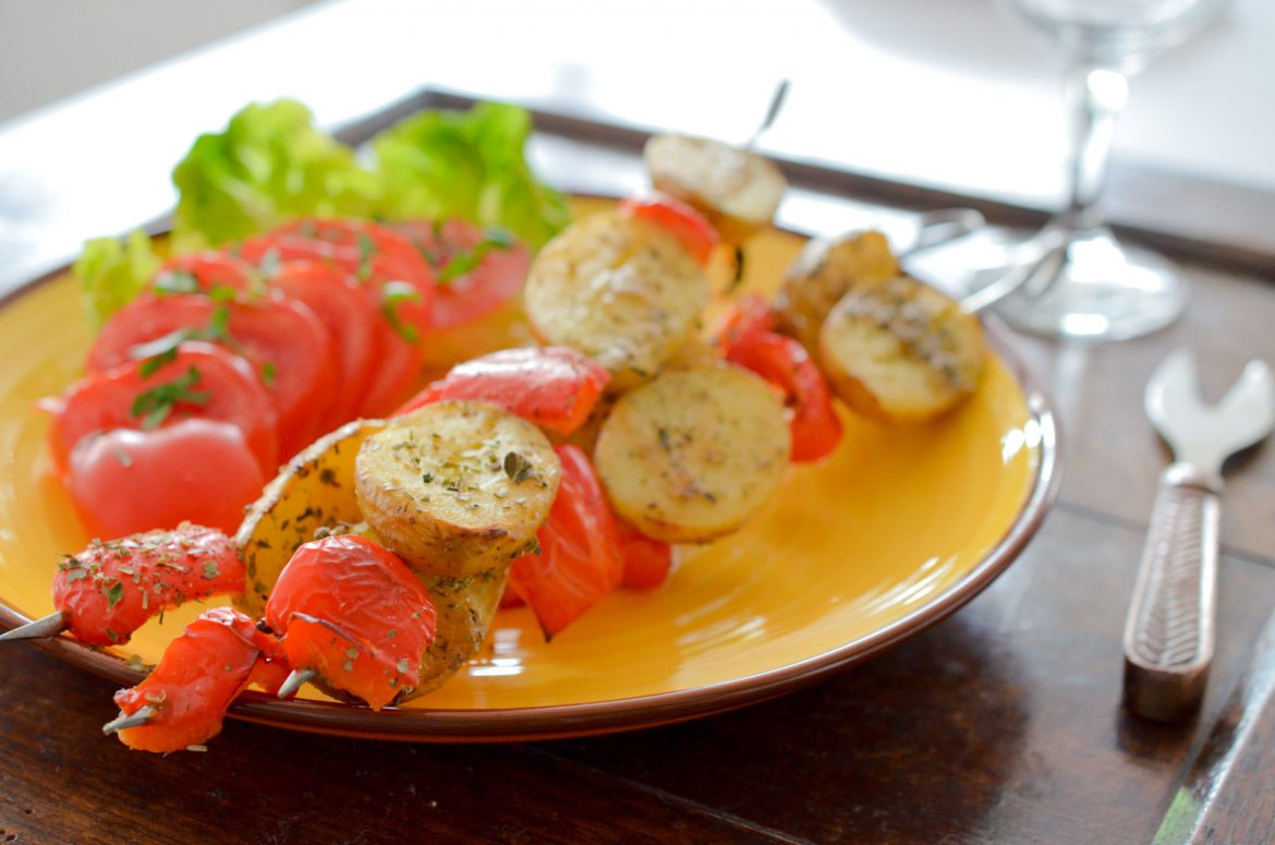 Brochettes Pommes De Terre Bbq (2 Sur 7) Brochettes Pommes De Terre Bbq (2 Sur 7)