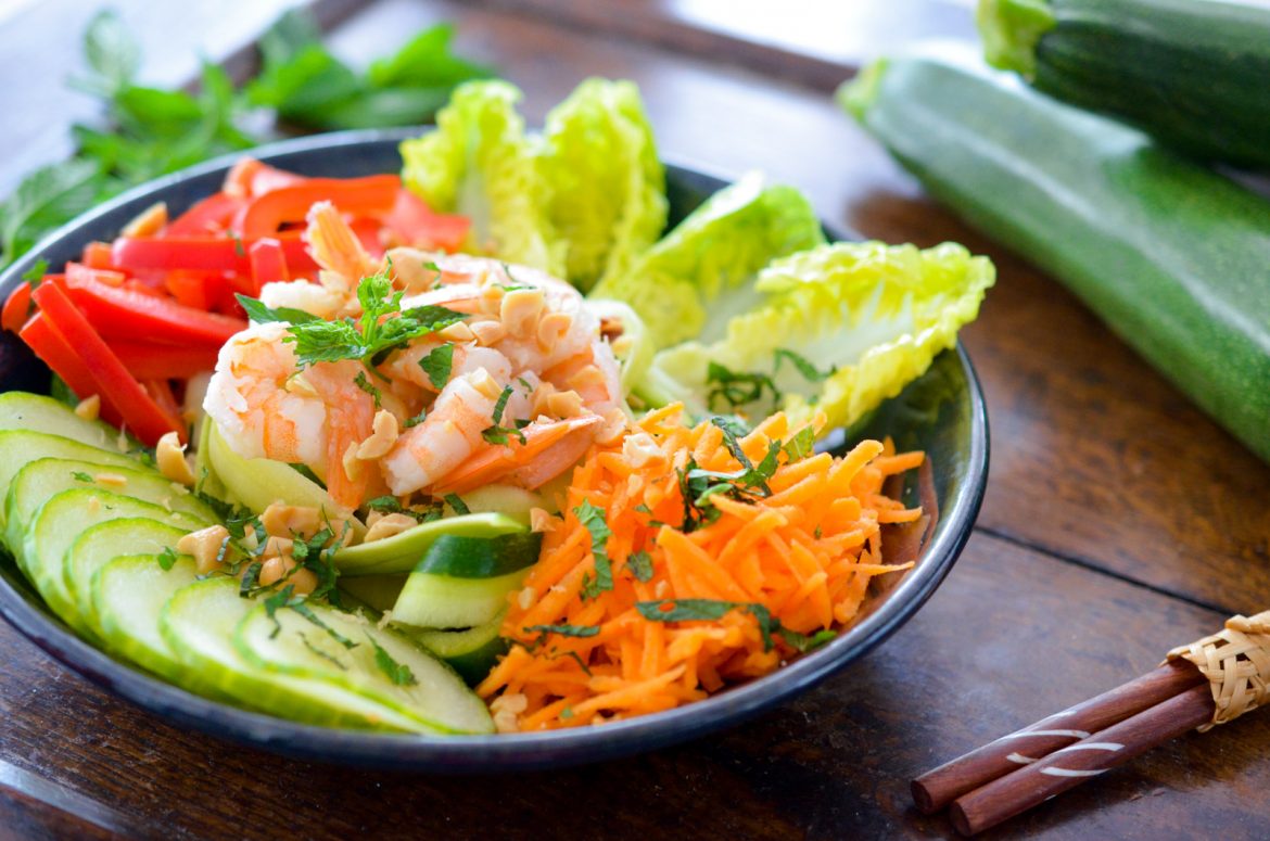 Salade Courgettes Crevettes Facon Bobun (6 Sur 12) Salade Courgettes Crevettes Facon Bobun (6 Sur 12)