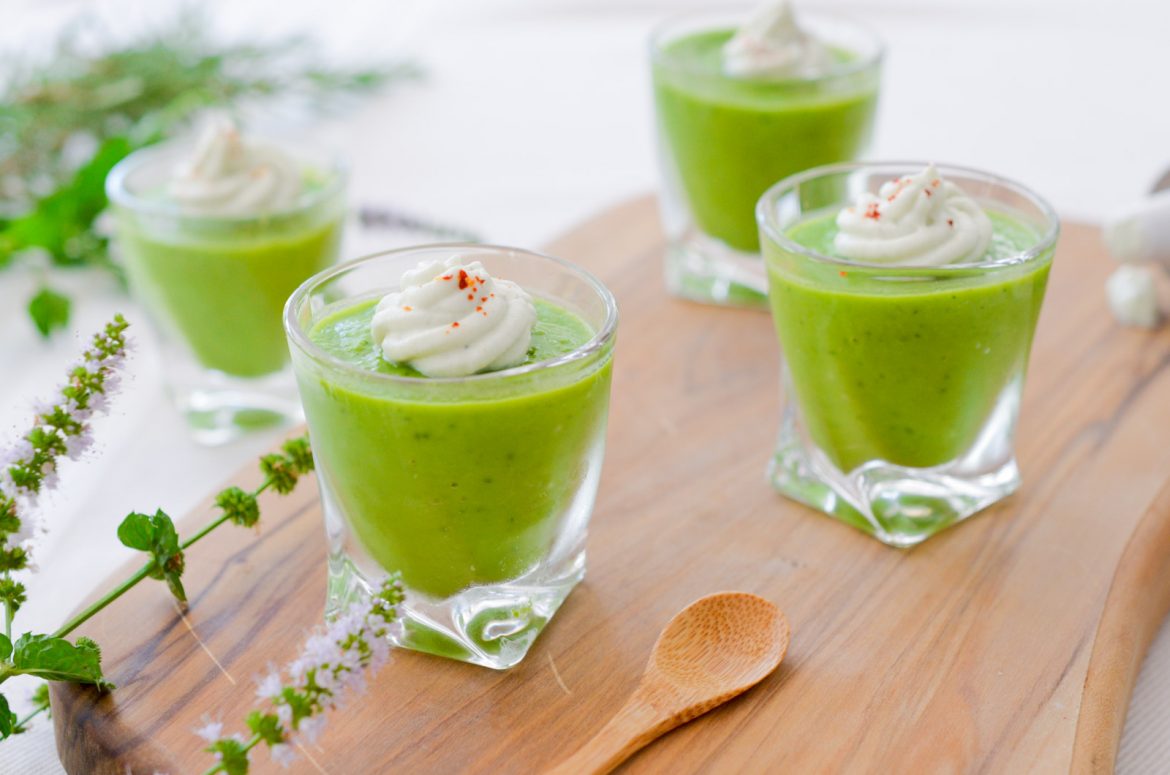 Cappuccino Petits Pois Roquefort (5 Sur 9) Cappuccino Petits Pois Roquefort (5 Sur 9)