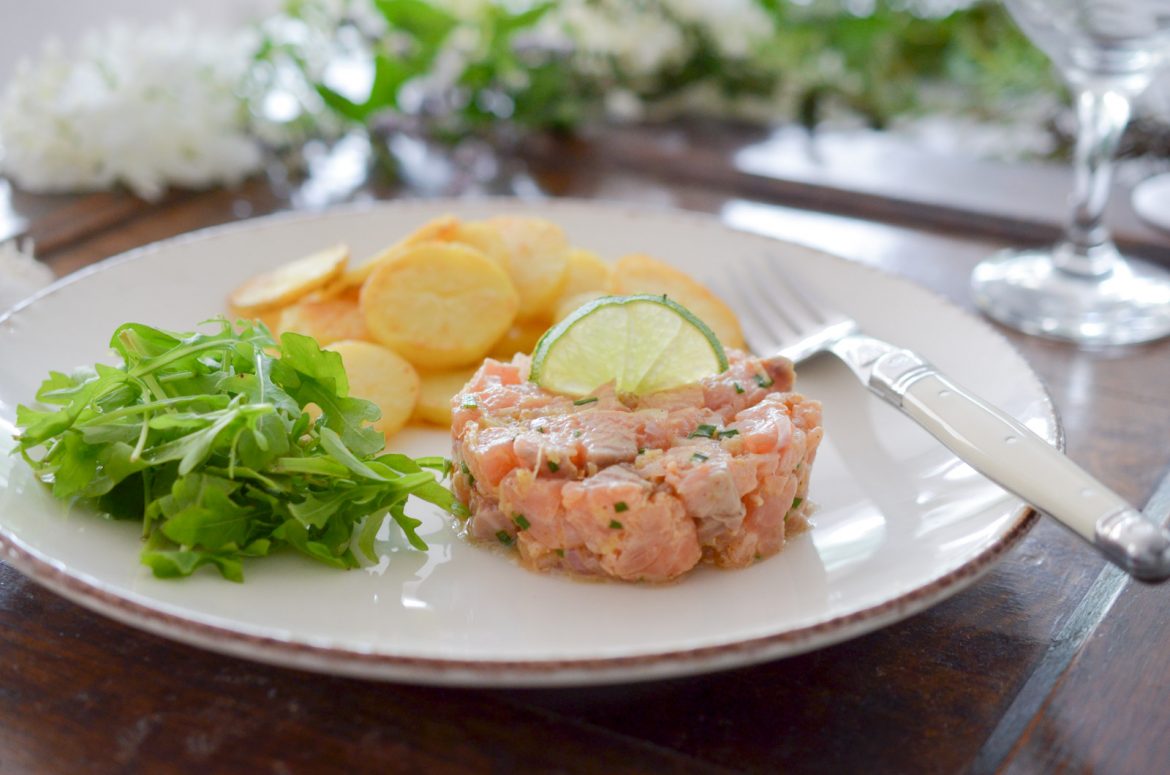 Tartare Saumon Gingembre Curry (2 Sur 13) Tartare Saumon Gingembre Curry (2 Sur 13)