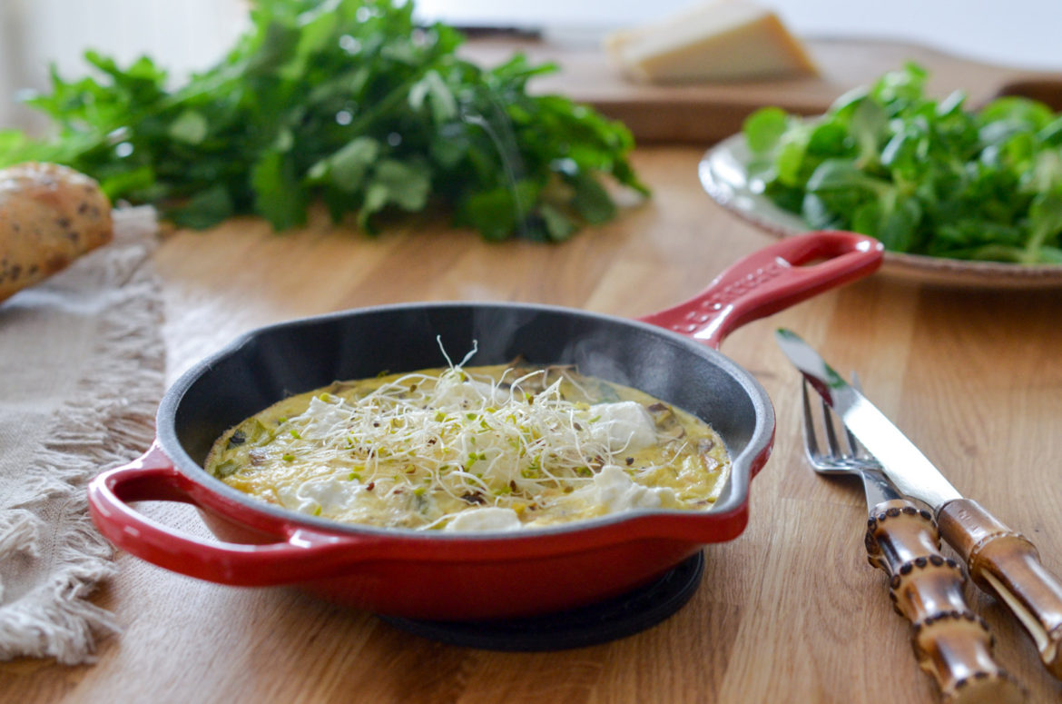 Frittata Champignon Ricotta (3 Sur 11) Frittata Champignon Ricotta (3 Sur 11)