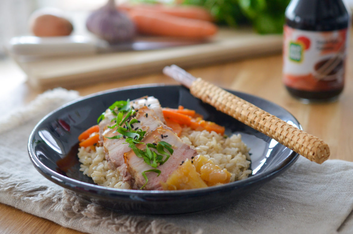 Poitrine Porc Chutney Ananas (7 Sur 7) Poitrine Porc Chutney Ananas (7 Sur 7)
