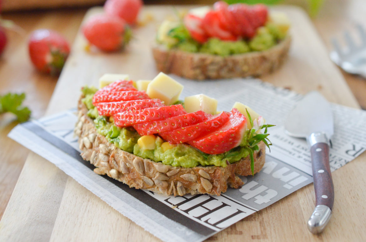 Tartines Avocat Fraises (2 Sur 4) Tartines Avocat Fraises (2 Sur 4)