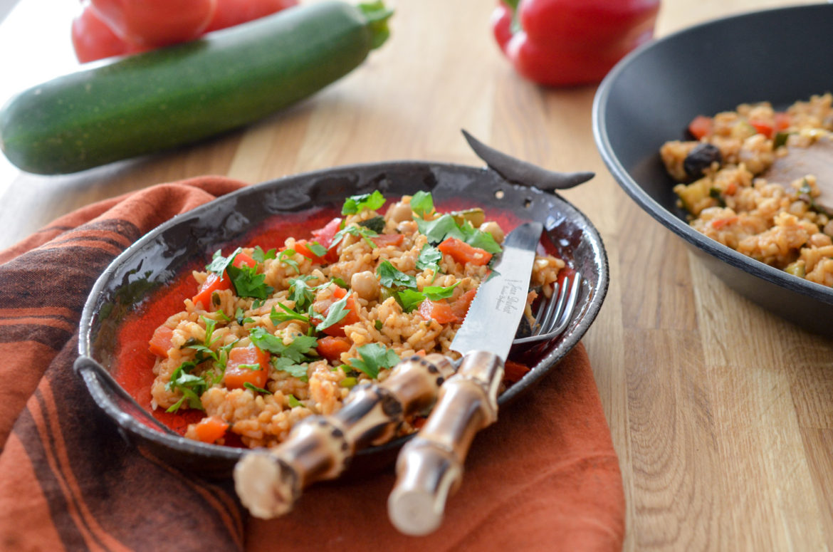 Paella Vegetarienne (3 Sur 8) Paella Vegetarienne (3 Sur 8)