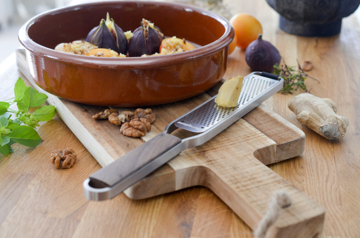 Figues Roties Miel Gingembre Figues Roties Miel Gingembre