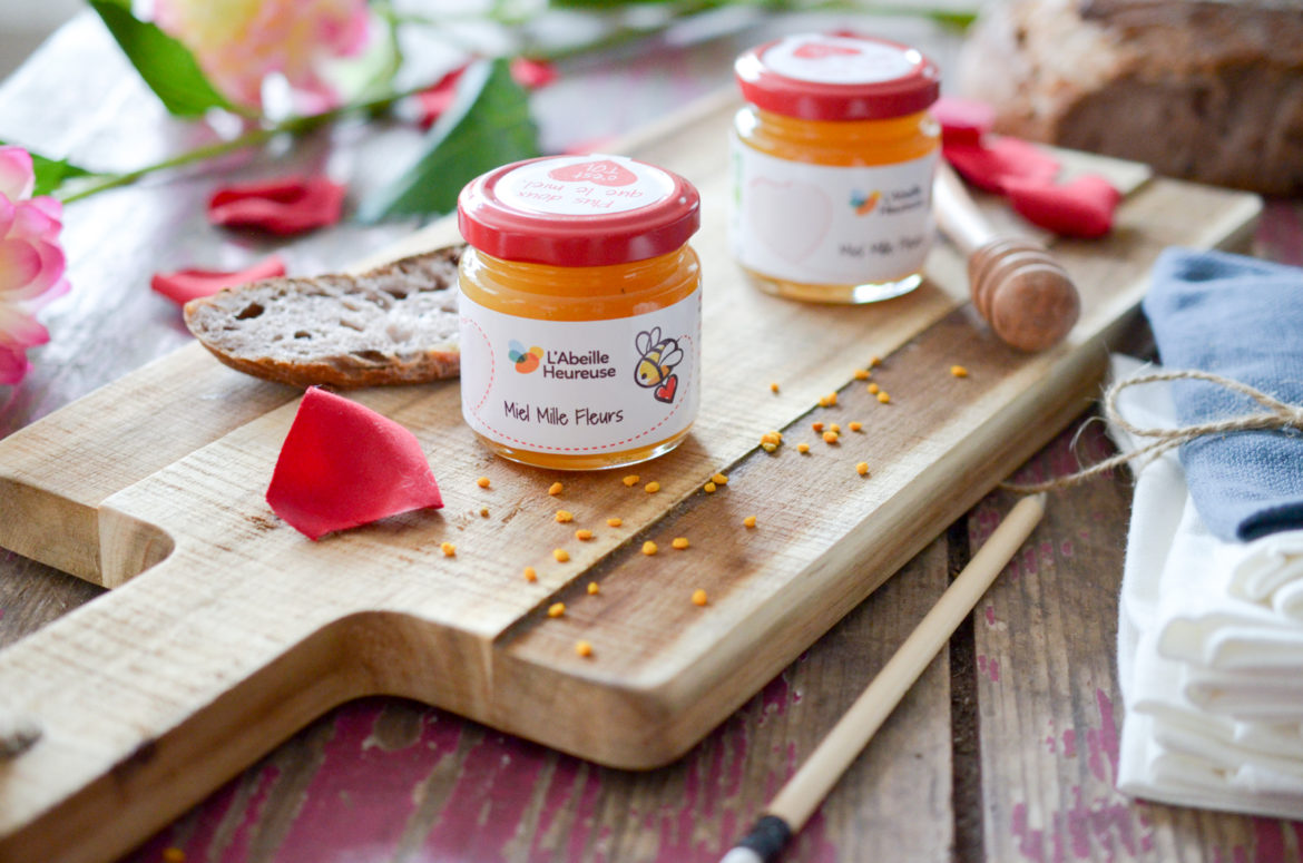 Abeille Heureuse Miel Saint Valentin 3 Abeille Heureuse Miel Saint Valentin 3