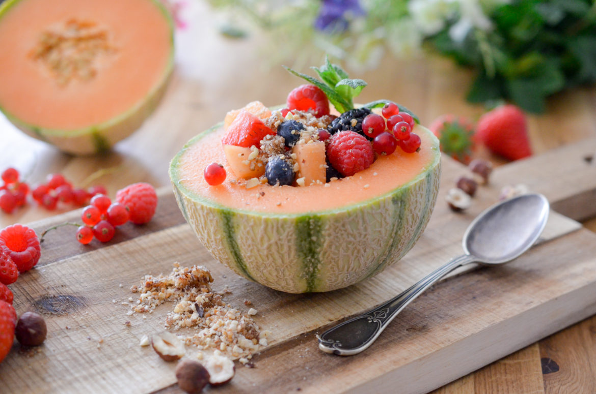 Recette Salade Melon Dukkah Fruits Rouges Recette Salade Melon Dukkah Fruits Rouges
