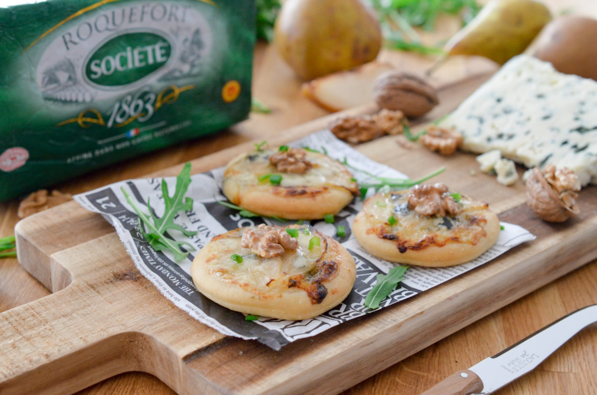 Recette Pizza Poire Roquefort 1863 Recette Pizza Poire Roquefort 1863