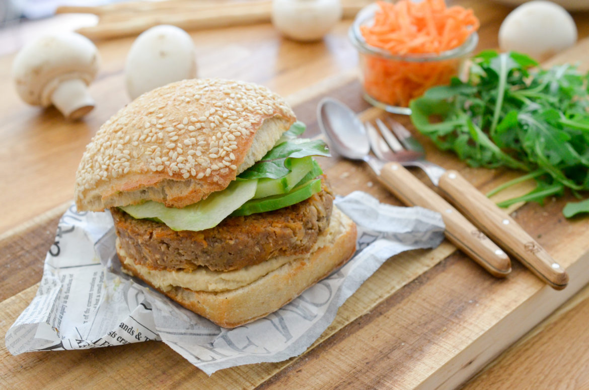 Recette Burgur Vegan Champignons Miso 11 Recette Burgur Vegan Champignons Miso 11