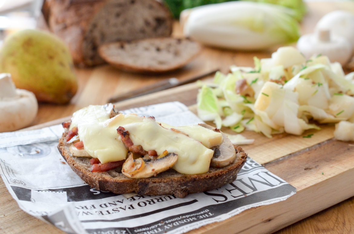Recette Tartine Lardons Recette Tartine Lardons