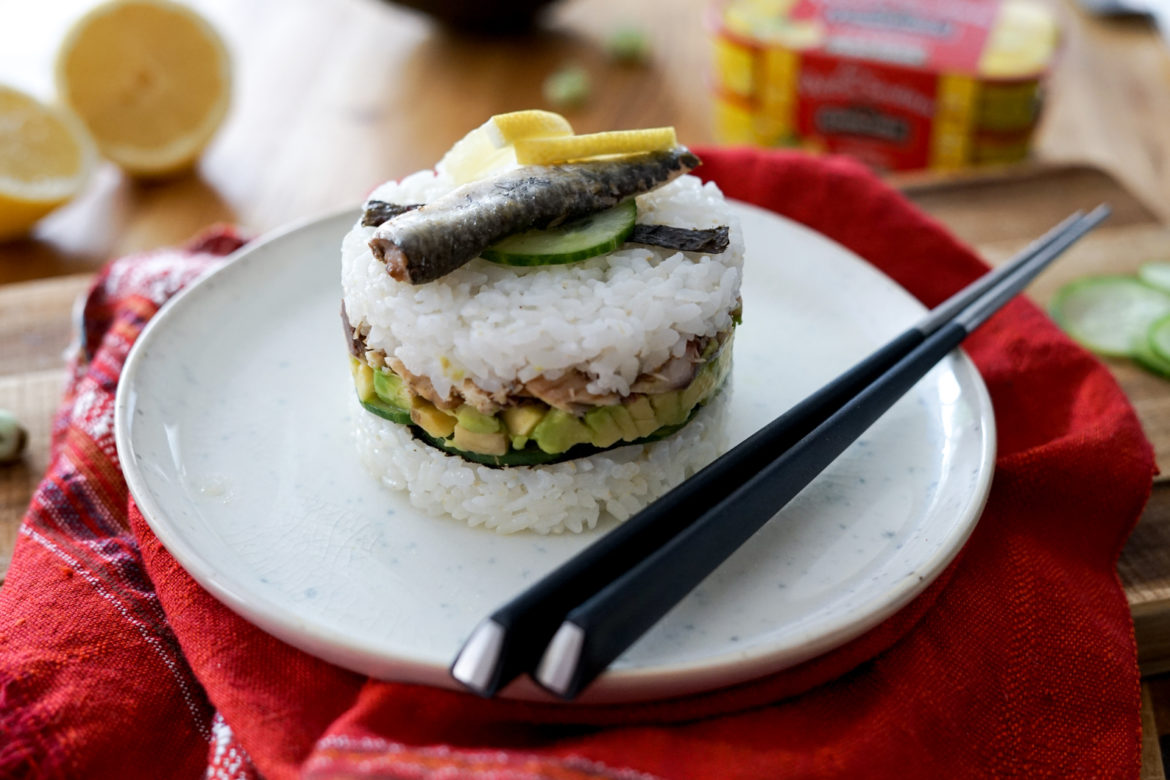 Recette Sushi Cake Sardines Citron Connetable 16 Recette Sushi Cake Sardines Citron Connetable 16