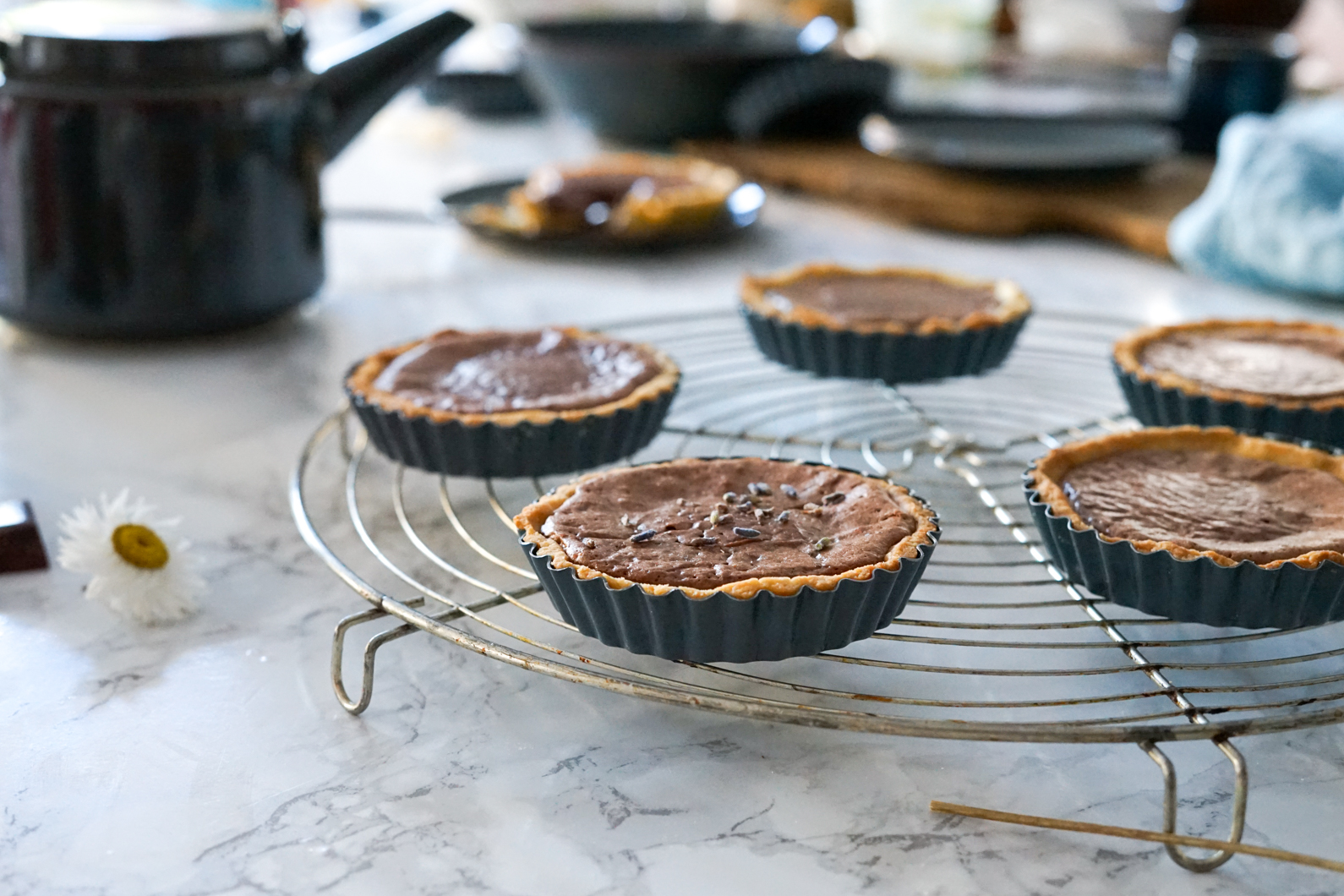 Recette Tarte Chocolat Lavande Elle A Table 8 Recette Tarte Chocolat Lavande Elle A Table 8