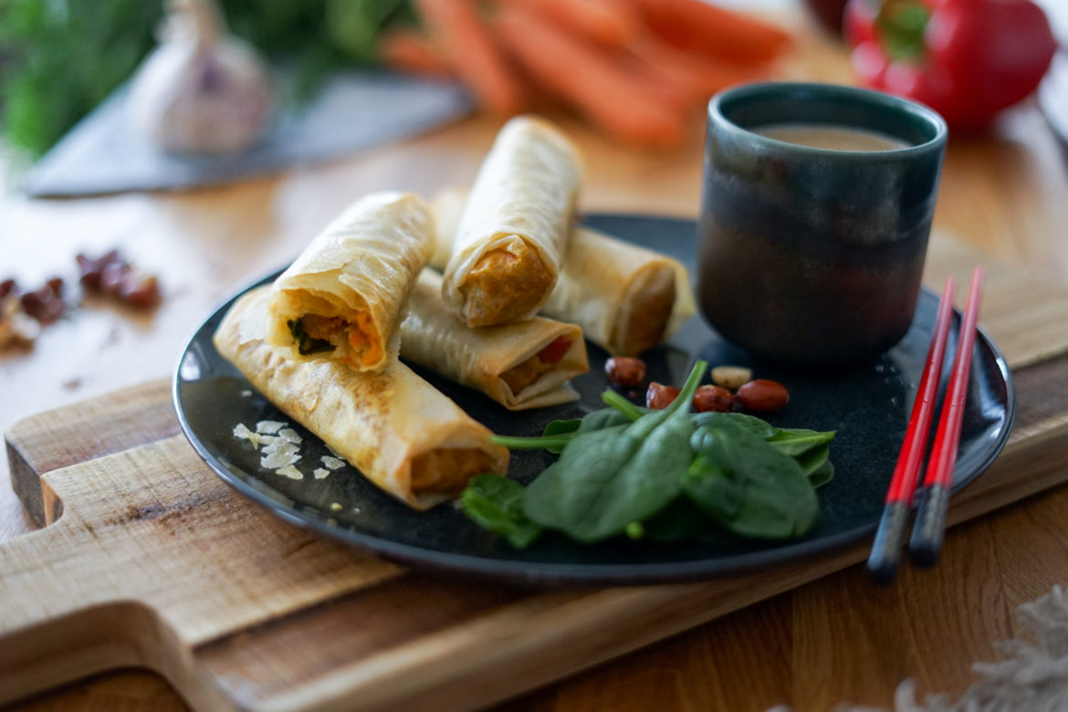Recette Nems Legumes Sauce Cacahuete Recette Nems Legumes Sauce Cacahuete