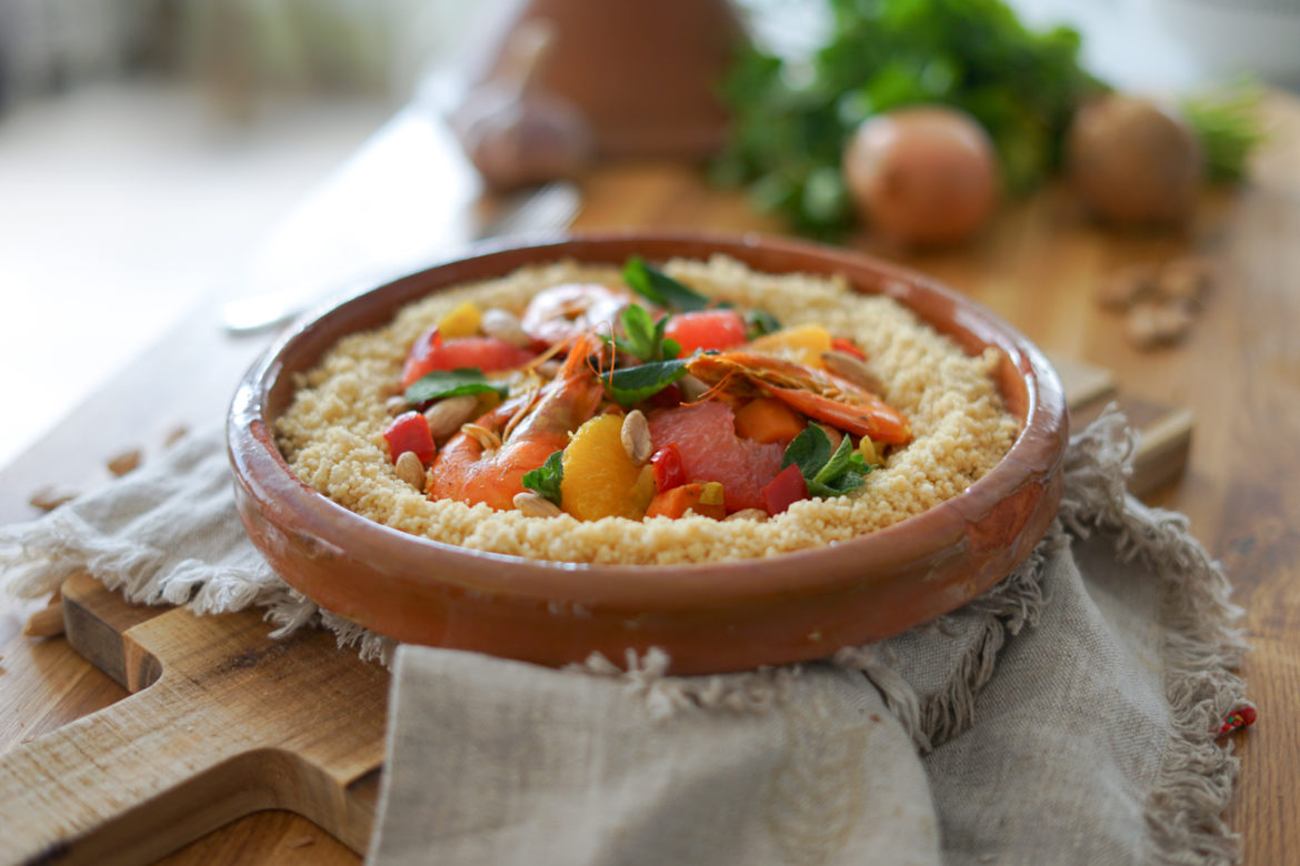 Recette Couscous Crevettes Agrumes Recette Couscous Crevettes Agrumes