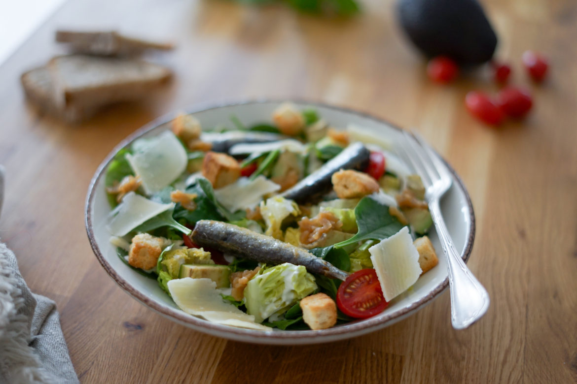Connetable Salade Caesar Sardines Echalotes 3 Connetable Salade Caesar Sardines Echalotes 3