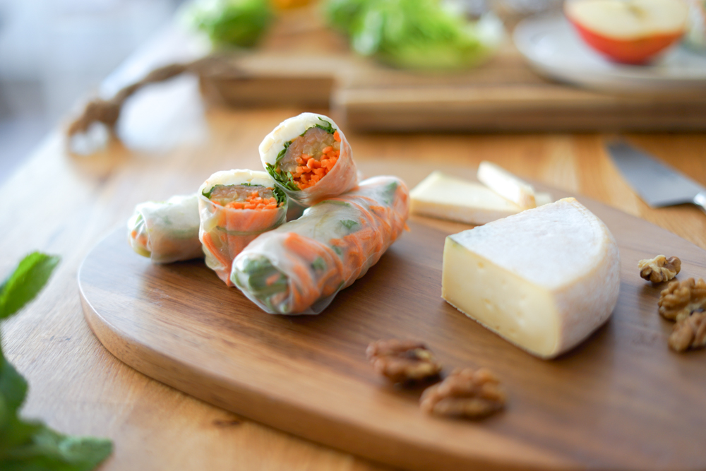 Recette Rouleaux Printemps Saumon Reblochon 7 Recette Rouleaux Printemps Saumon Reblochon 7