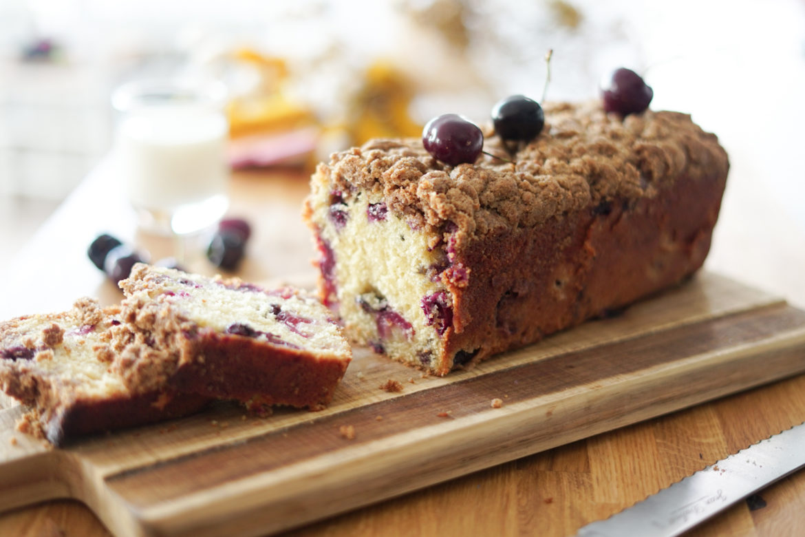 Recette Cake Crumble Cerises 4 Recette Cake Crumble Cerises 4