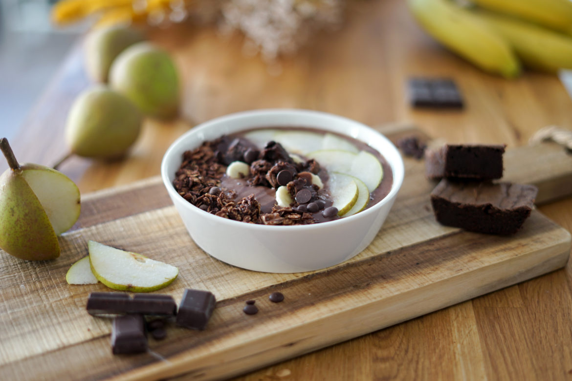 Recette Smoothie Bowl Chocolat 2 Recette Smoothie Bowl Chocolat 2