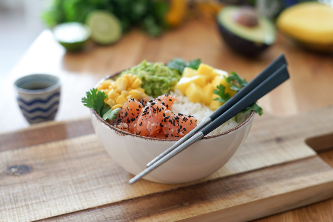 Recette Poke Bowl Saumon Mais 9 Recette Poke Bowl Saumon Mais 9