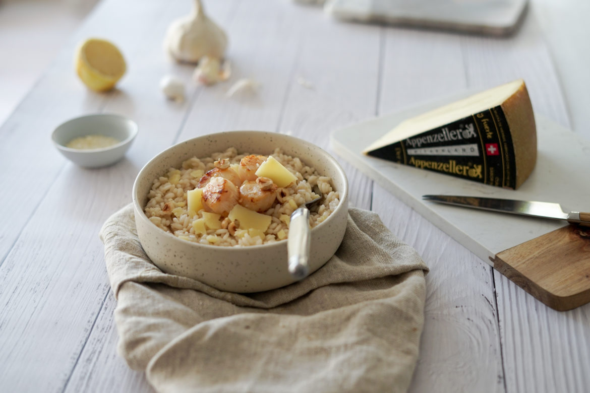 Recette Risotto Saint Jacques Appenzeller 4 Recette Risotto Saint Jacques Appenzeller 4
