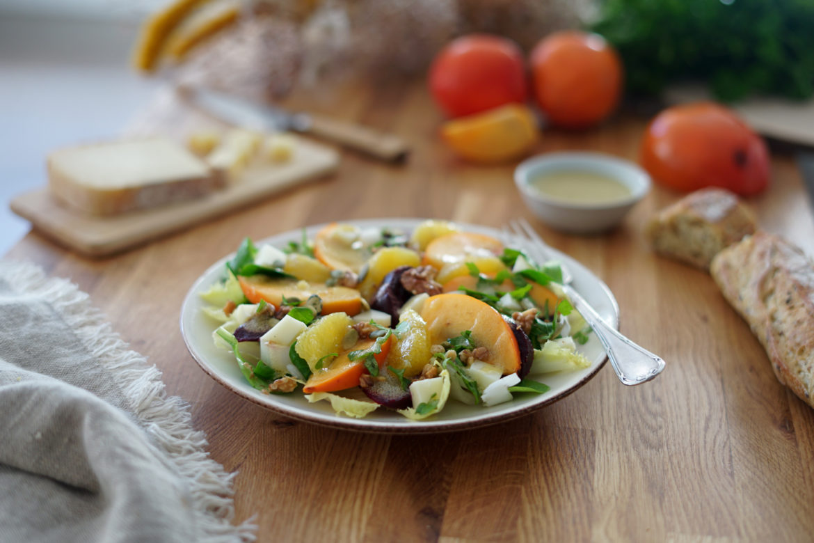 Recette Salade Kaki Betterave Orange Couv Recette Salade Kaki Betterave Orange Couv