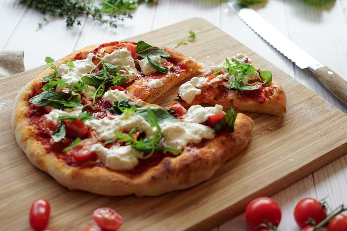 Recette Pizza Tomates Burrata 6 Recette Pizza Tomates Burrata 6