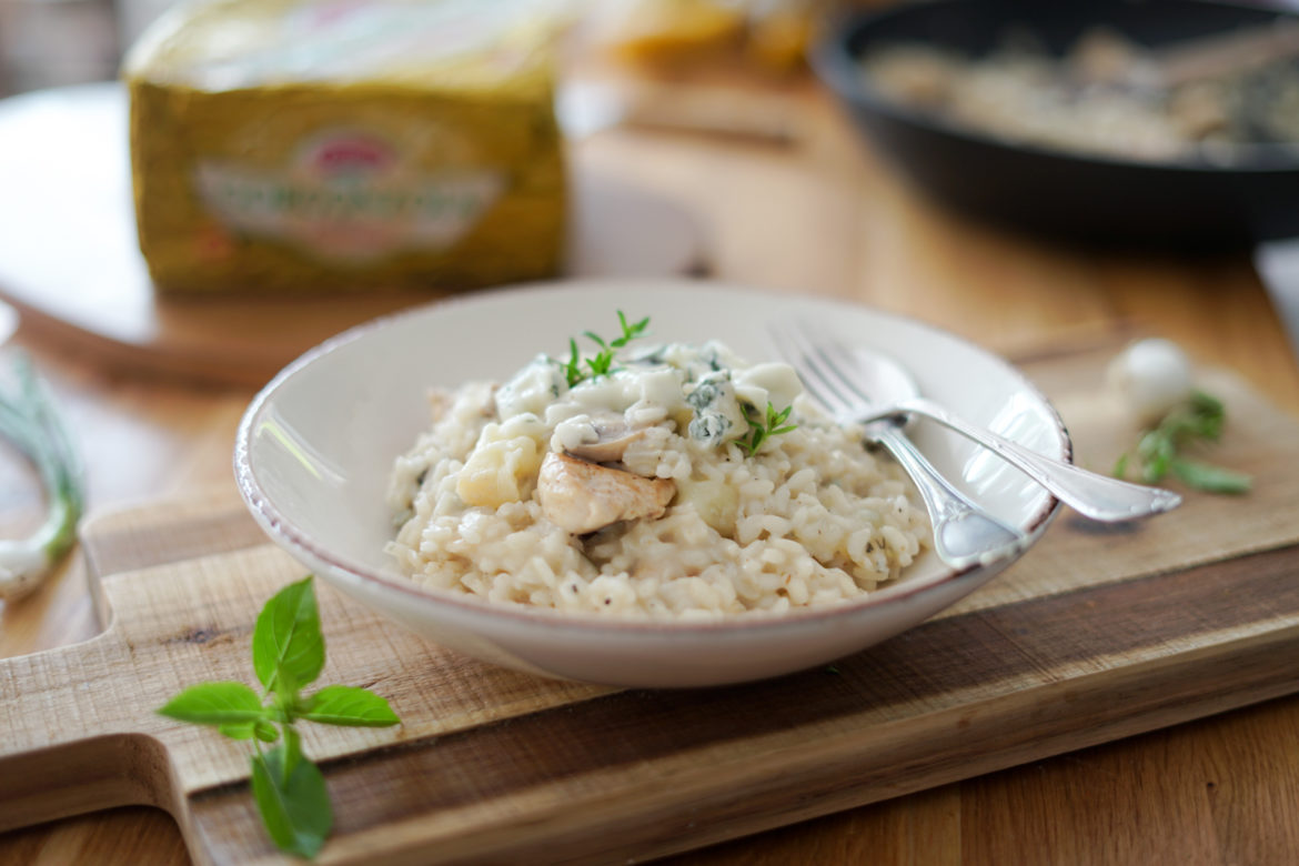 Recette Risotto Gorgonzola Etiquette 2 Recette Risotto Gorgonzola Etiquette 2