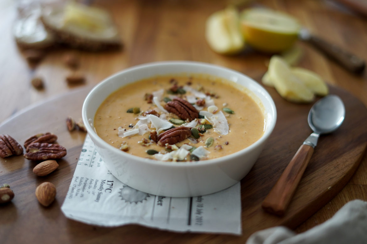 Recette Smoothie Bowl Courge Butternut 2 Recette Smoothie Bowl Courge Butternut 2