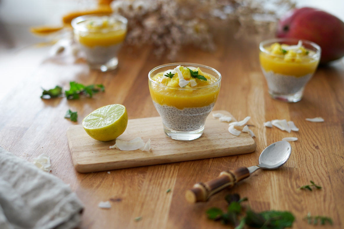 Recette Chia Pudding Coco Mangue 7 Recette Chia Pudding Coco Mangue 7