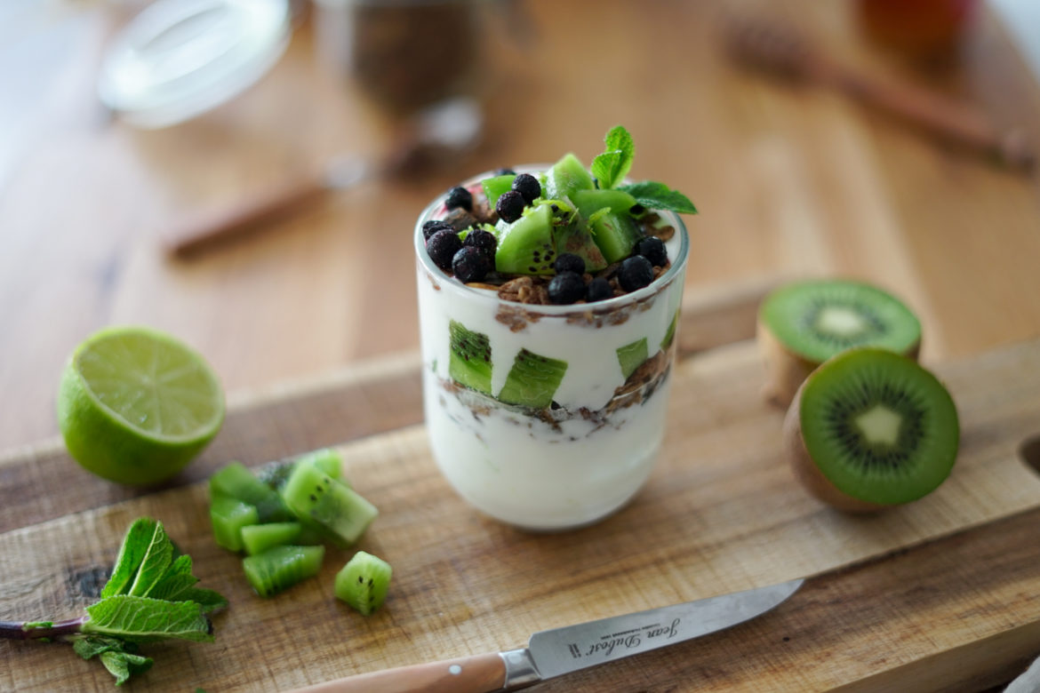 Recette Kiwi Granola Parfait 5 Recette Kiwi Granola Parfait 5