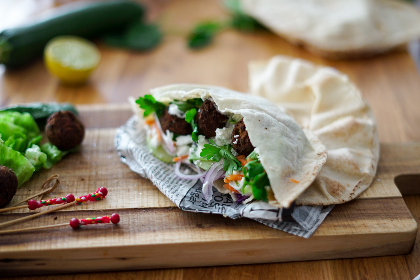 Recette Pita Falafels Recette Pita Falafels