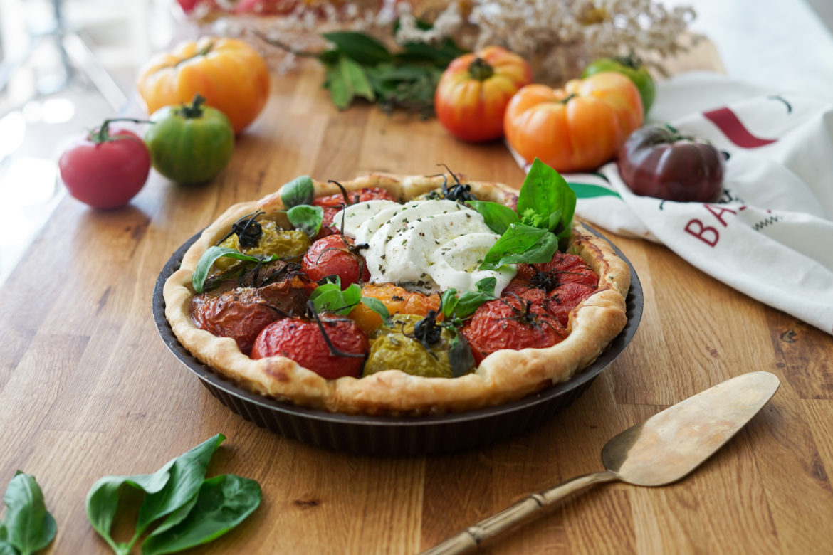 Recette Tarte Tomate Mozzarella 2 Recette Tarte Tomate Mozzarella 2