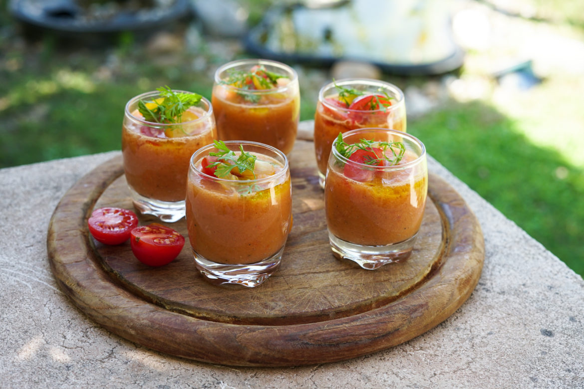 Recette Gaspacho Melon Gingembre Saveurs Green Magazine 5 Recette Gaspacho Melon Gingembre Saveurs Green Magazine 5