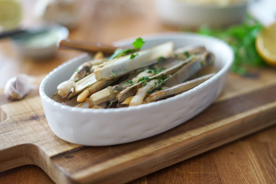 Recette Couteaux Ail Persil 11 Recette Couteaux Ail Persil 11