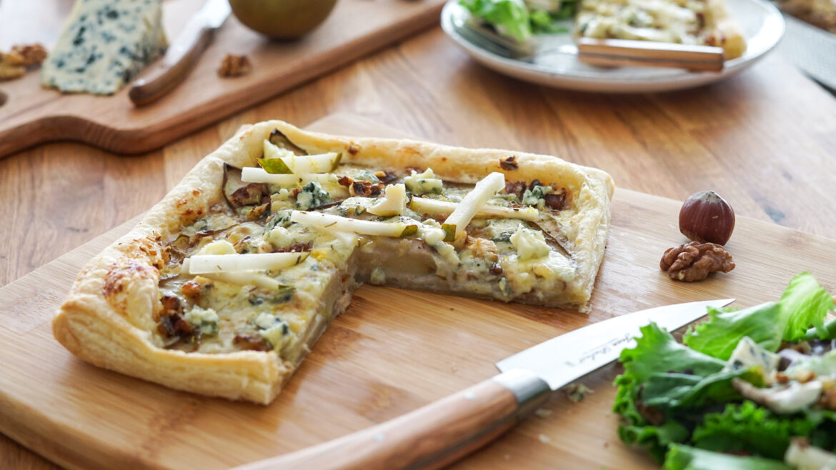 Recette Tarte Fine Poire Bleu 45