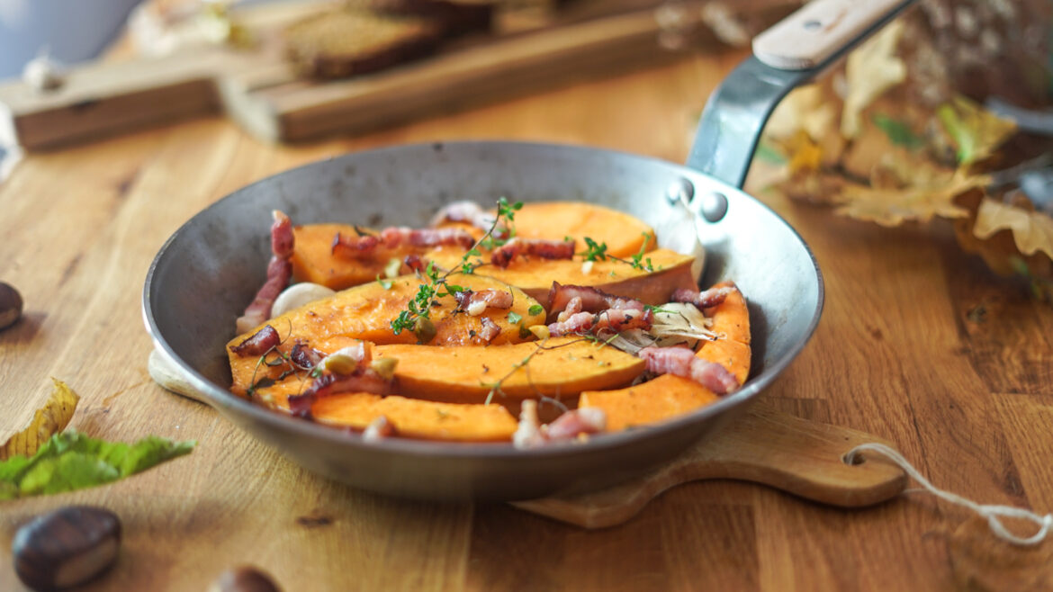 Recette Potimarron Lardons Debuyer 13 Recette Potimarron Lardons Debuyer 13