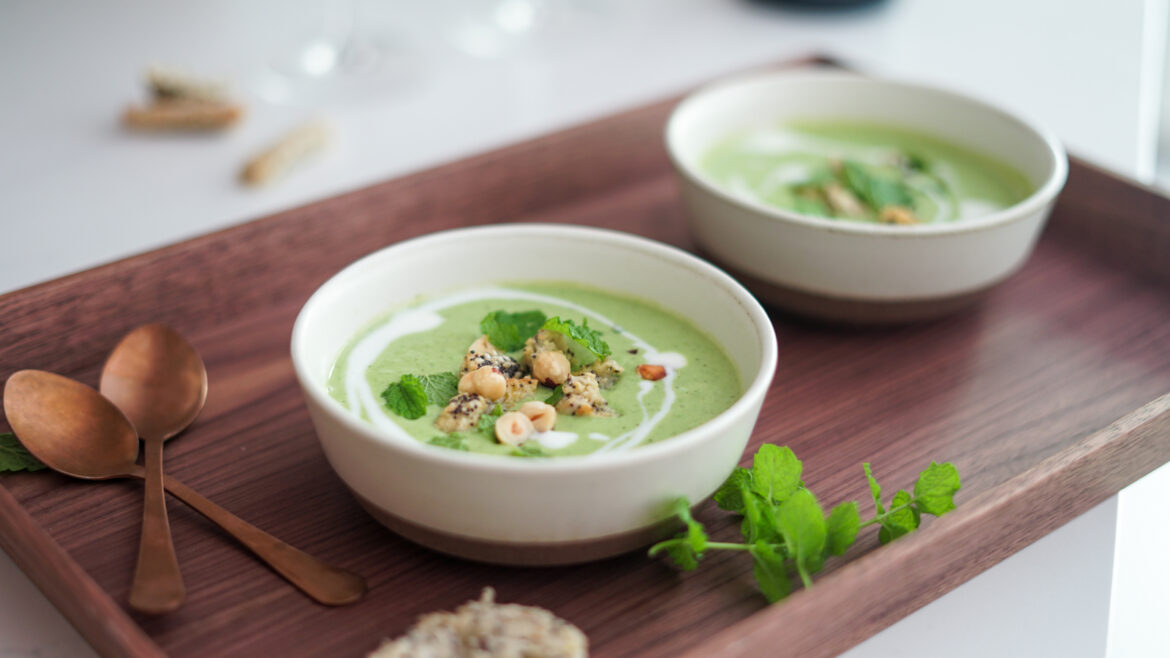 Recette Veloute Glace Petits Pois Menthe 9 Recette Veloute Glace Petits Pois Menthe 9