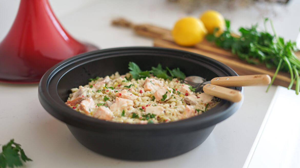 Recette Risotto Saumon 4 Recette Risotto Saumon 4