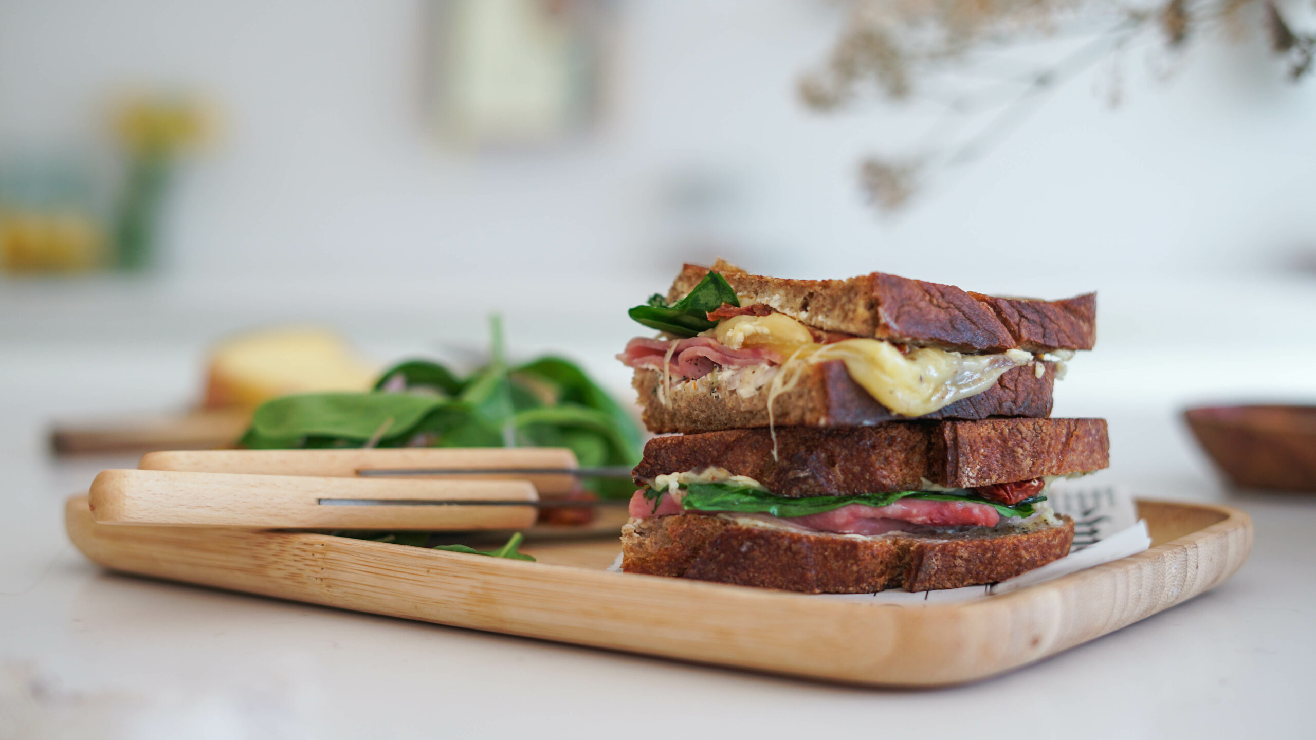 Recette Croque Monsieur Printanier 4 Recette Croque Monsieur Printanier 4