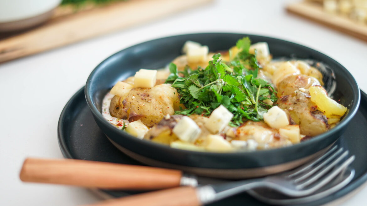 Recette Smashed Potatoes Morbier 10 Recette Smashed Potatoes Morbier 10