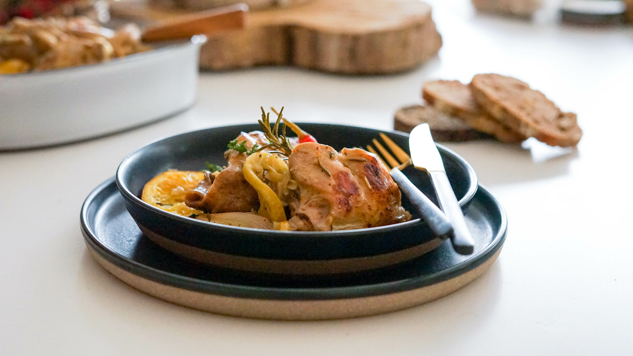 Recette Lapin Citrronnelle Agrumes 1 Recette Lapin Citrronnelle Agrumes 1