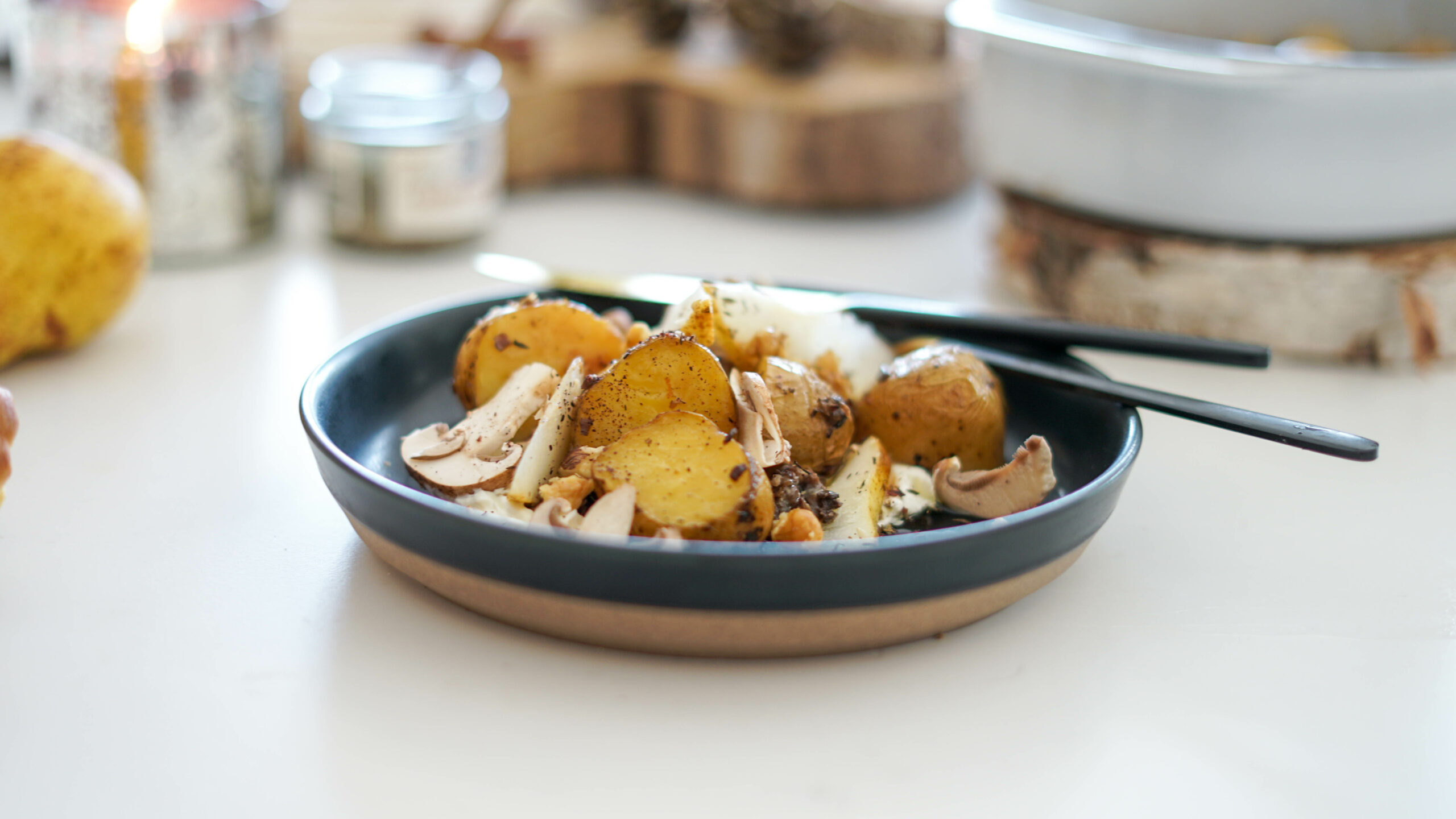Recette Pommes Terre Champignons 7 Collines 1 Recette Pommes Terre Champignons 7 Collines 1