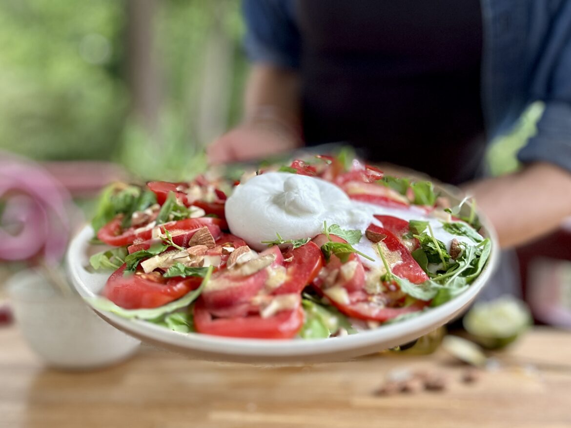 Recette Vinaigrette Salade Burrata Recette Vinaigrette Salade Burrata
