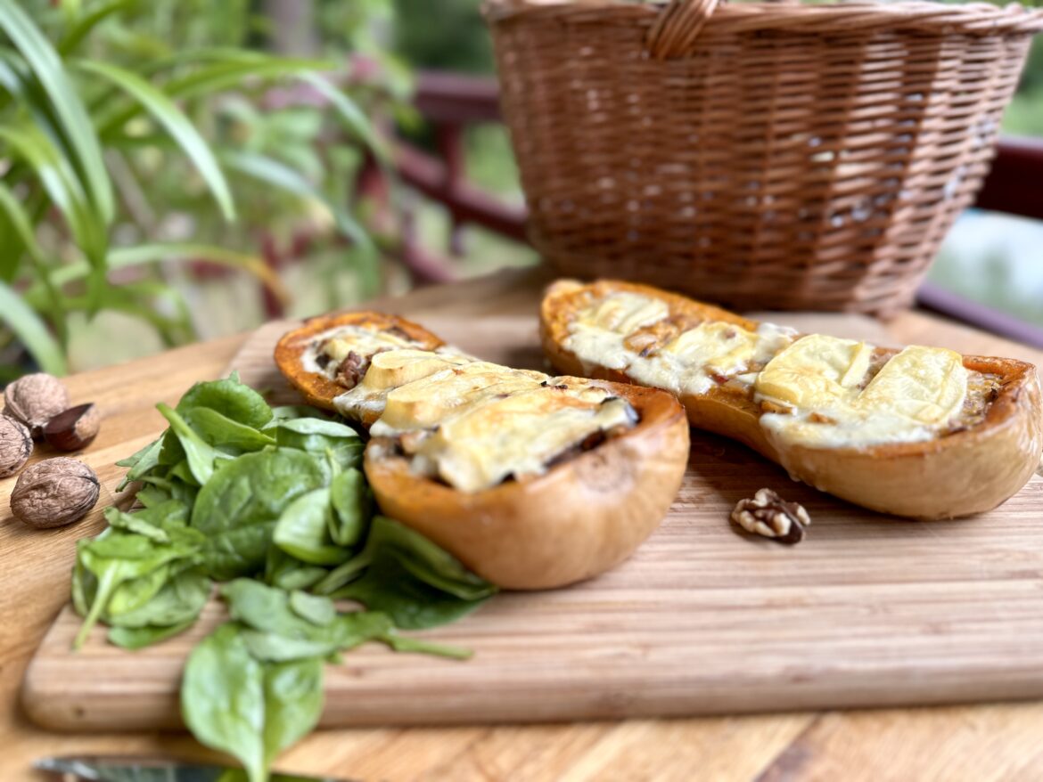 Butternut Farcie Reblochon H Butternut Farcie Reblochon H